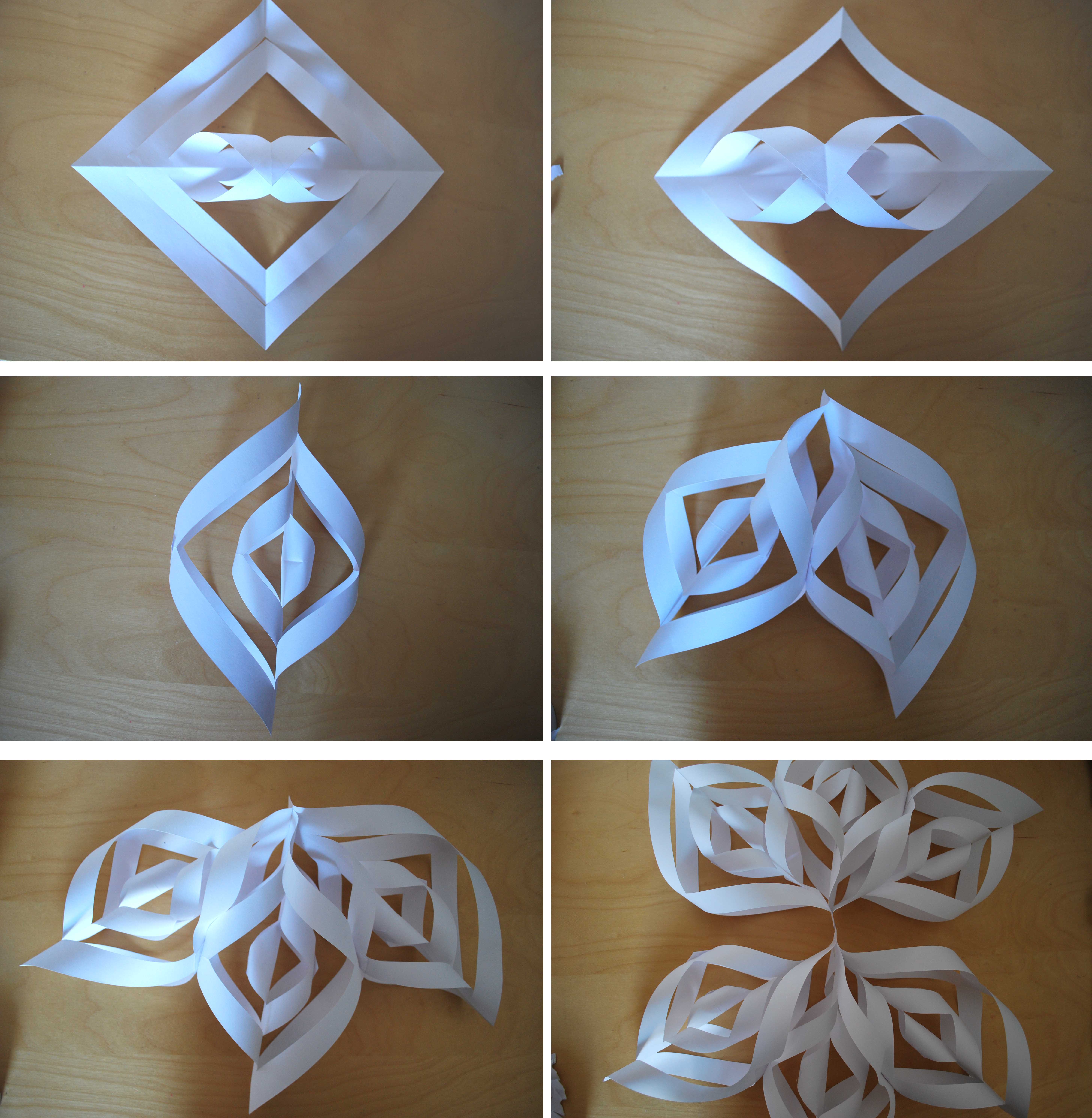 6 Ways with Snowflakes… 3D Snowflakes